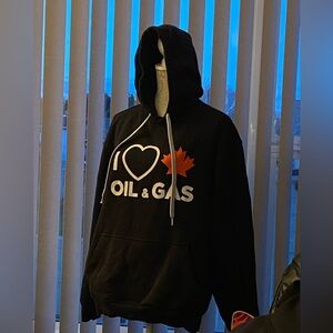 Black Hoodie - size Medium